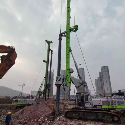 사용된 ZR360L 360KN.M 구조 파일 머신 58m 65m 수력 회전식 시추기
